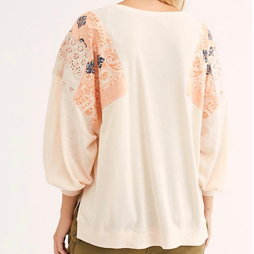 ✨NWT✨ We The Free Feelin It Tee Peach - Picture 2 of 8